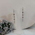 گوشواره نقره آویز بینهایت - Image 3