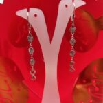 گوشواره نقره آویز بینهایت - Image 4
