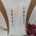 گوشواره نقره آویز بینهایت - Image 5