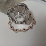 دستبندنقره ملیله کاری اصفهان نگین قرمز - Image 4