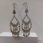 گوشواره نقره ملیله طرح  قشقایی - Image 3