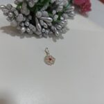 مدال نقره ملیله اصفهان نگین قرمز - Image 3